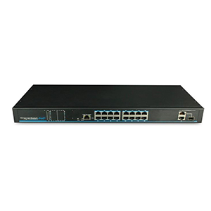 IPS-224-P300 –24-Port PoE Switch with 2 Uplink