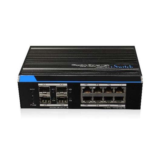 IGS448 - 8-Port UTP 4-Port SFP Full Gigabit Managed Switch
